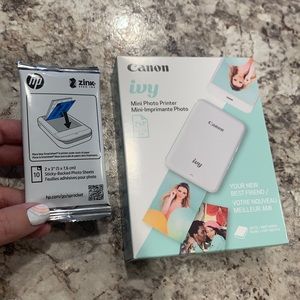 Brand new Canon Ivy mini photo printer